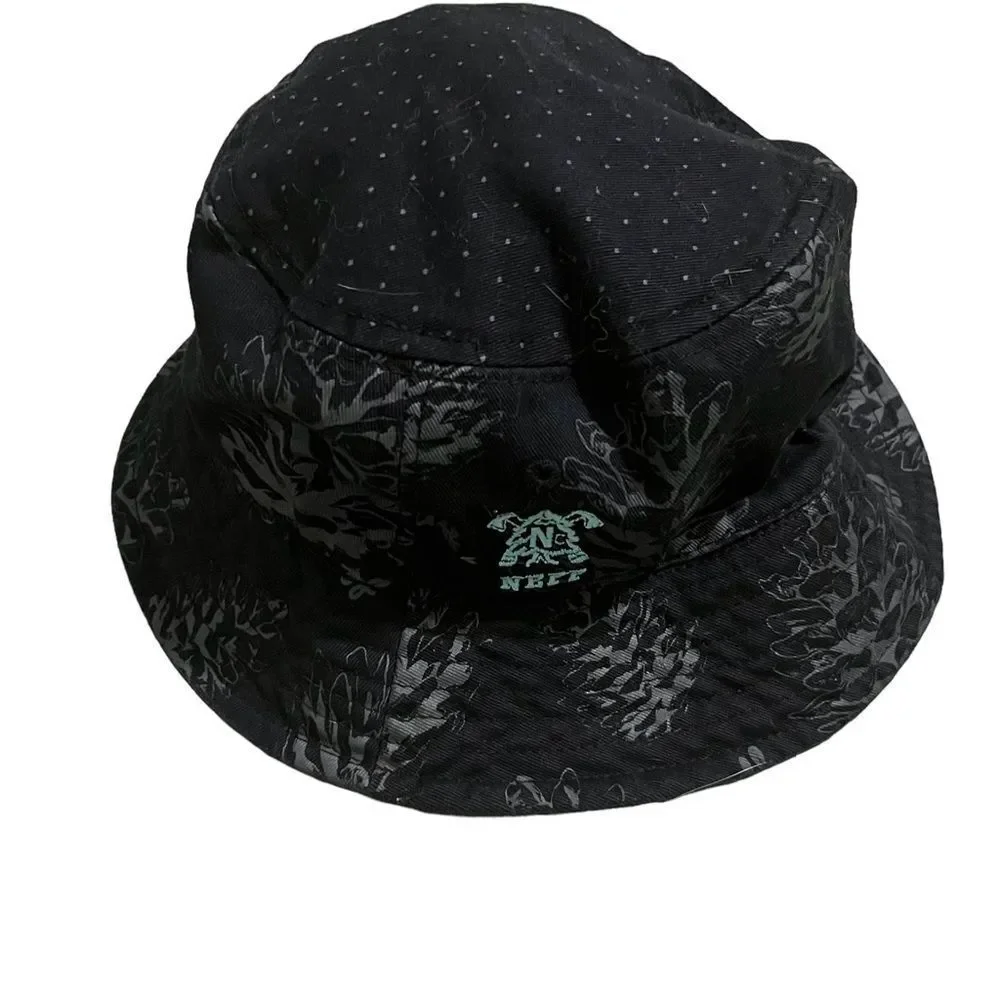 Neff Black Printed Bucket Hat